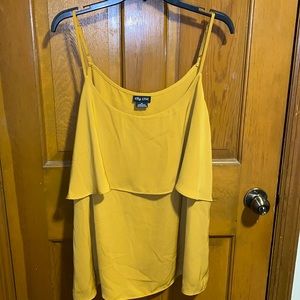 Mustard Double Layered Tank
